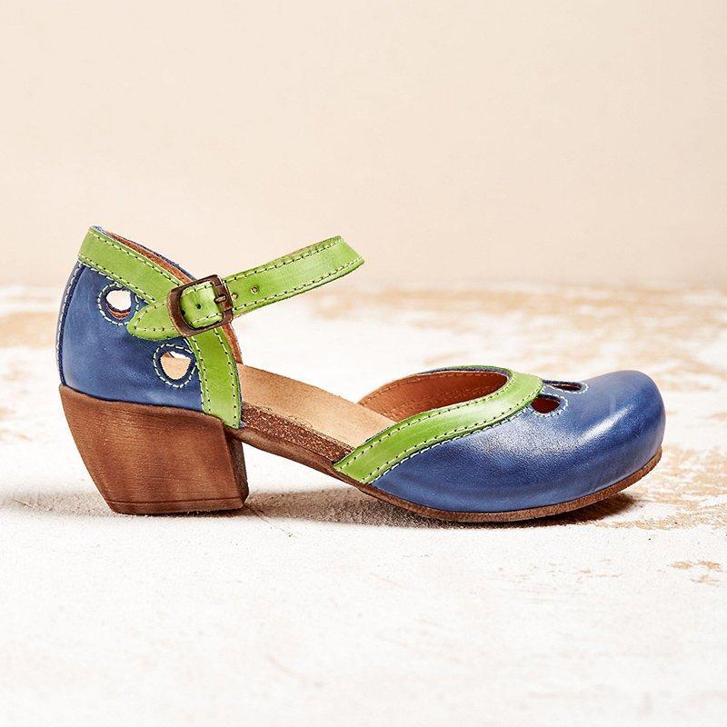 Amalia™ | Orthopedic sandals with low heel