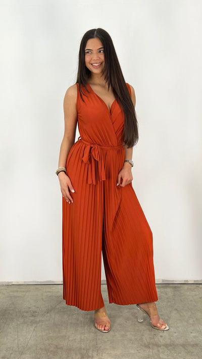 Marlot™ | Pleated jumpsuit